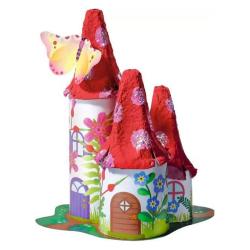 RAVENSBURGER Bastel-Set EcoCreate Sparkle with the Fairies bunt