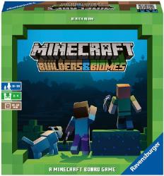 RAVENSBURGER Brettspiel Minecraft Builders & Biomes bunt