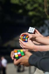 THINKFUN Rubiks Cube Jumbo (Spiel) 