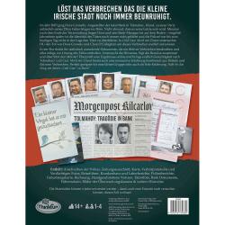 Spielcover für 'Cold Case: Mord mit Zinsen'. Abbildung eines Geldkoffers mit Geldscheinen und einem Banktresor.