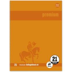 Staufen Collegeblock A4, 80 Blatt, liniert, orange 