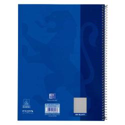 OXFORD Collegeblock A4+ kariert 80 Blatt blau