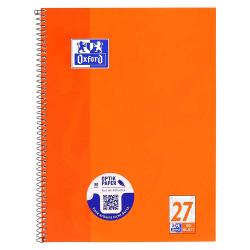 OXFORD Collegeblock A4+ liniert 80 Blatt orange