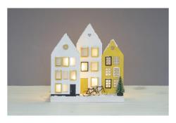 RAYHER Holz-Setzleiste mit 3 Rillen 18 x 5 cm natur