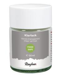 RAYHER Klarlack lebensmittelecht 50 ml transparent