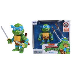 Pop-Kultur Sammelfigur Leonardo Turtles mit beweglichen Armen 10 cm grün 