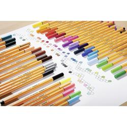 STABILO point 88 Fineliner 10er Pack Office Etui mehrfarbig