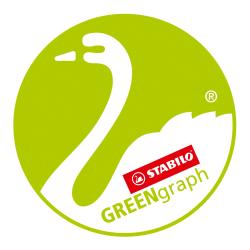 STABILO Umweltfreundlicher Bleistift GREENgraph, Härtegrad HB 