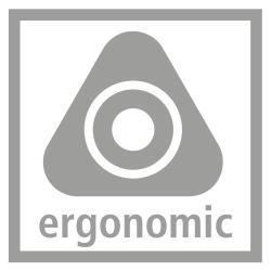 Paket mit zwei dreikantigen Bleistiften. Ergonomisches Design, verbessert das Schreiben.