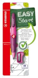 STABILO Druck-Bleistift für Rechtshänder EASYergo 3.15 in pink/lila, Härtegrad HB 