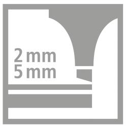 Set von Stabilo Shine Textmarkern. Vier Marker in verschiedenen Farben: Gelb, Grün, Orange, Pink. Verpackung mit buntem, grafischem Muster.