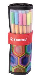 STABILO Fineliner point 88 - ARTY 25er Rollerset