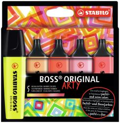 STABILO Textmarker BOSS ORIGINAL ARTY 5er warme Farben