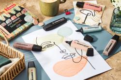 STABILO BOSS Leuchtmarker ORIGINAL NatureCOLORS kalt 4er Etui