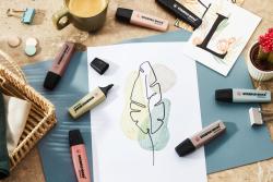 STABILO BOSS Leuchtmarker ORIGINAL NatureCOLORS kalt 4er Etui