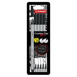 STABILO Multi-Liner Creative Tips ARTY 5er-Etui