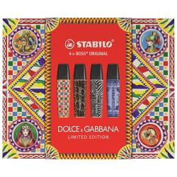 STABILO BOSS ORIGINAL Textmarker Dolce & Gabbana Limited Edition mehrere Farben