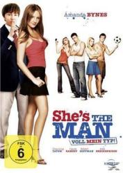 She´s the Man - Voll mein Typ!, 1 DVD, deutsche u. englische Version, 1 DVD-Video - DVD