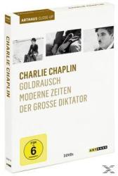 Charlie Chaplin, 3 DVDs - DVD