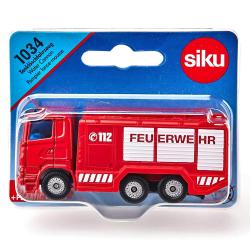SIKU Tanklöschfahrzeug Metall/Kunststoff 1034 rot