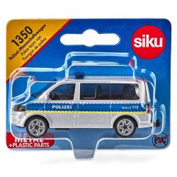 SIKU Polizei-Mannschaftswagen Metall/Kunststoff 1350 silber