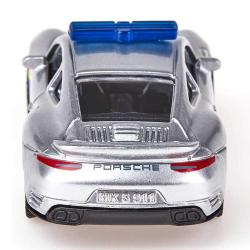 SIKU Porsche 911 Autobahnpolizei Metall/Kunststoff 1528 silber