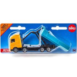 SIKU 1683 - Volvo Abrollkipper mit Kran 