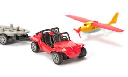 SIKU Buggy mit Sportflugzeug