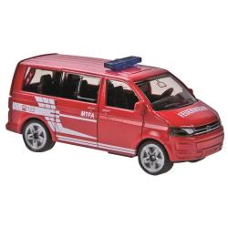 SIKU Feuerwehr-Einsatzleitwagen MTFA Metall/Kunststoff 1460038 rot