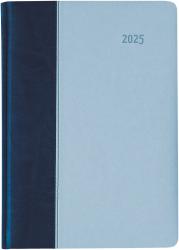 Buchkalender Premium Air 15 x 21 cm azurblau/blau 2025