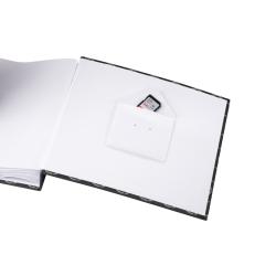 HAMA Memo-Album Graphic Stripes für 200 Fotos im Format 10 x 15 cm bunt