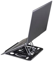 HAMA Ergonomischer Notebook-Stand drehbar schwarz