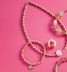 TOPP Perlen Schmuck-Set Power Flowers