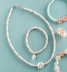 TOPP Perlen Schmuck-Set Sweet Flowers