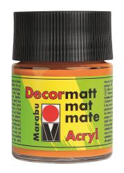 MARABU Acrylfarbe Decormatt Acryl 50 ml orange