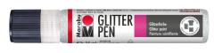 MARABU Glitter Pen 25 ml weiß