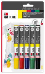 MARABU Textil Painer 2-4 mm 5 Stück mehrere Farben
