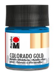 MARABU Metallic-Effektfarbe Colorado Gold 50 ml petrol