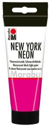 Tube mit fluoreszierender schwarzer Farbe. Farbe: leuchtendes Pink. Marke: Marabu. Geeignet für Schwarzlicht.