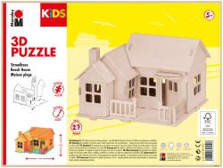 MARABU Kids 3D-Puzzle Strandhaus braun