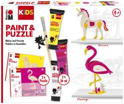 MARABU Kids Little Artist Kreativ-Set Flamingo und Einhorn