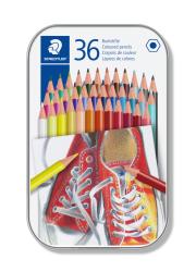 STAEDTLER® Buntstifte 36er in Metalletui mehrere Farben