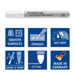 STAEDTLER® Lumocolor® Kreidemarker 344 C5 mehrere Farben