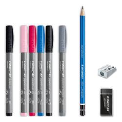 STAEDTLER® Brush Lettering Set 9-teilig mehrere Farben