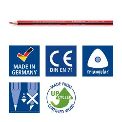 STAEDTLER® Noris Colour Buntstifte Upcycled Wood 16 Stück mehrere Farben