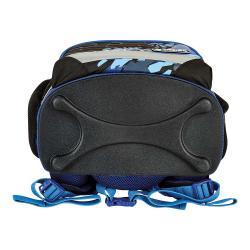 HERLITZ Schultaschenset Loop Plus CamouCross 5-teilig blau/schwarz