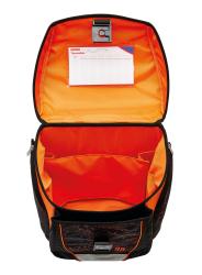 HERLITZ Schultaschenset Filo Light Speed 5-teilig schwarz/orange