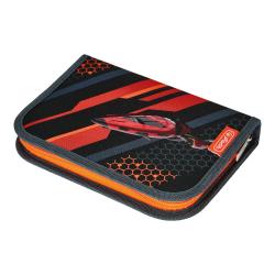 HERLITZ Schultaschenset Filo Light Speed 5-teilig schwarz/orange