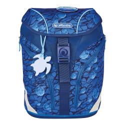 Schulrucksack-Set SoftLight Plus GreenLine Deep Sea 5-teilig blau