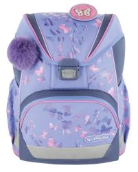 HERLITZ Schultaschen-Set UltraLight Plus Butterfly Paradise 5-teilig lila